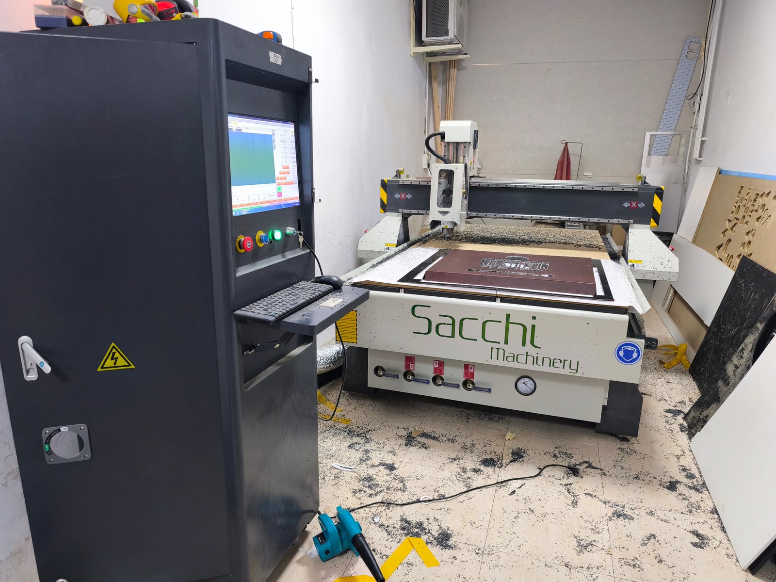 Fabricación CNC en taller